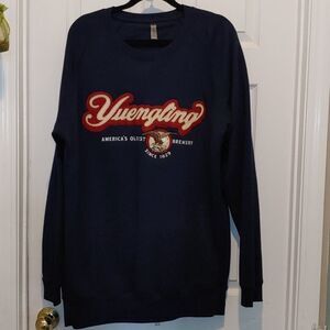 Yuengling navy embroidered sweatshirt XXL NWOT